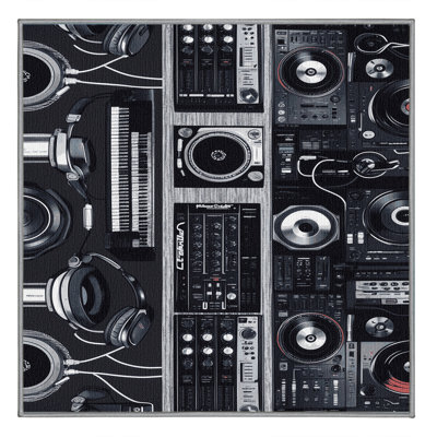  Écouteurs lavables et tapis de musique Modern Music Tech