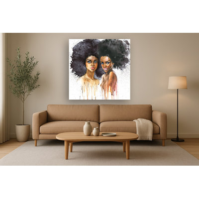 Just Fro You Frameless Tempered Glass Wall Art - 50" x 50"
