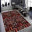 Premium Hall Carpet, 100% Polyester, 0.3 in Pile Height | Antibacterial, Non-Slip PVC Dot Underside, 650 g/m² | Durable Woven Design, 3D Digital Printing, Machine Washable, Ideal for Home Décor