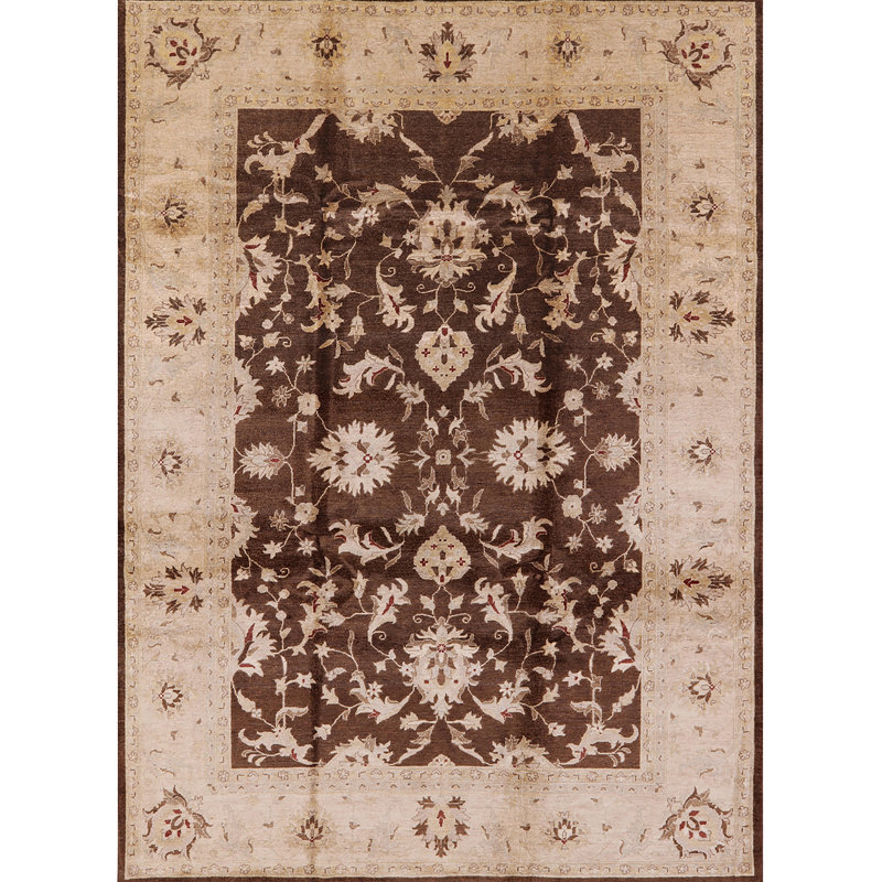 Tapis oriental brun Aldous, Rectangle 4 pi x 6 pi