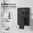 Shower Faucet Set Black 12+6" Dual Rain Shower Head with Handheld Spray System