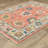 Anneli Vintage Oriental Salmon Pink/ Multi Area Rug-786894230
