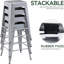 Tabouret de comptoir 24 po avec cadre en métal Juddson, ensemble de 4 tabourets d'intérieur et d'extérieur-1397376350-1432083484
