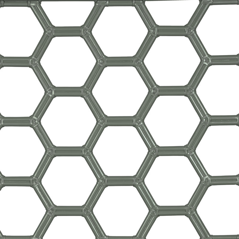 Honeycomb Wicker/Rattan Open-Frame Headboard, Queen, Evergreen
