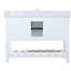 Meuble-lavabo simple 48 po avec dosseret Pelaghia-57367802
