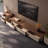 Elegant Walnut TV Cabinet