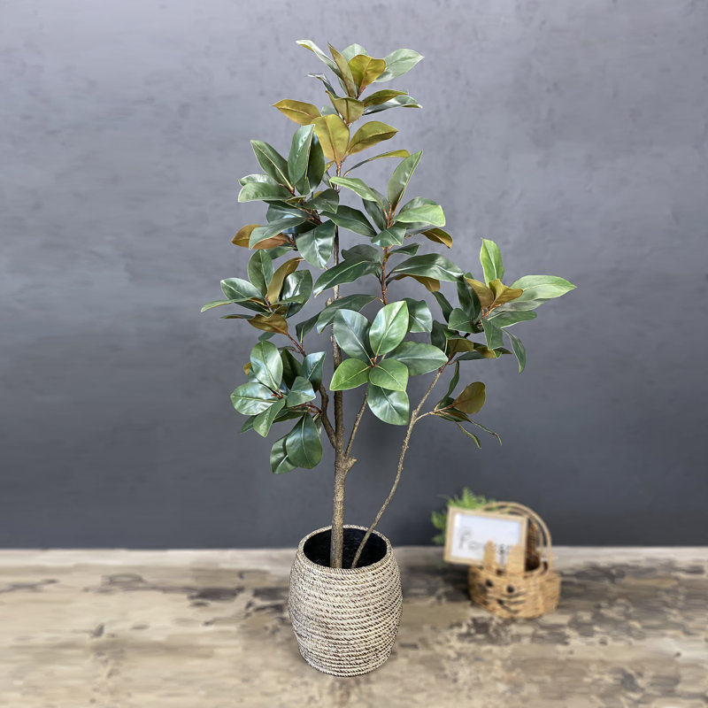 Magnolia artificiel, arbre artificiel, faux magnolia