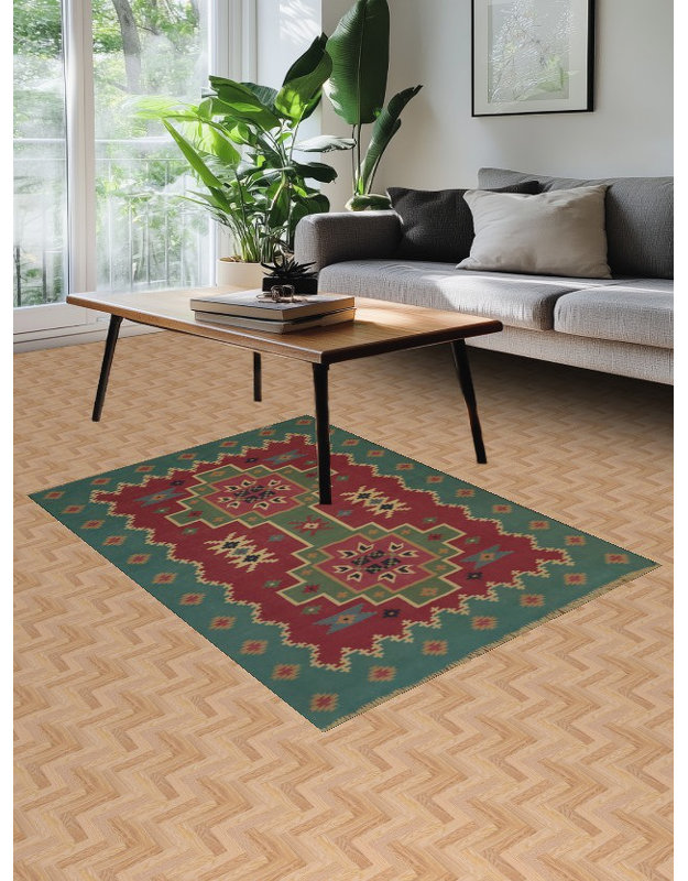 Kilim Turkish Rug 4x6