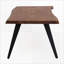 Table basse de salon en bois d'acacia Ramirez Mid-Century
