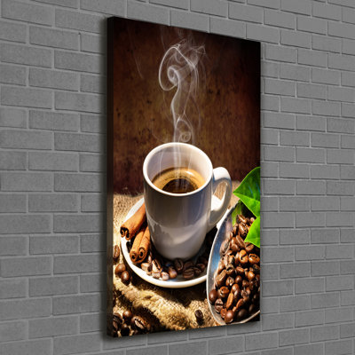 Cup Of Coffee - Wrapped Canvas Print