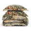 Provence Washed Linen Gold Yellow Victorian Print Shabby Elegance Comforter Set with Pillow Shams-102145160