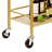 Xara Metal Bar Cart