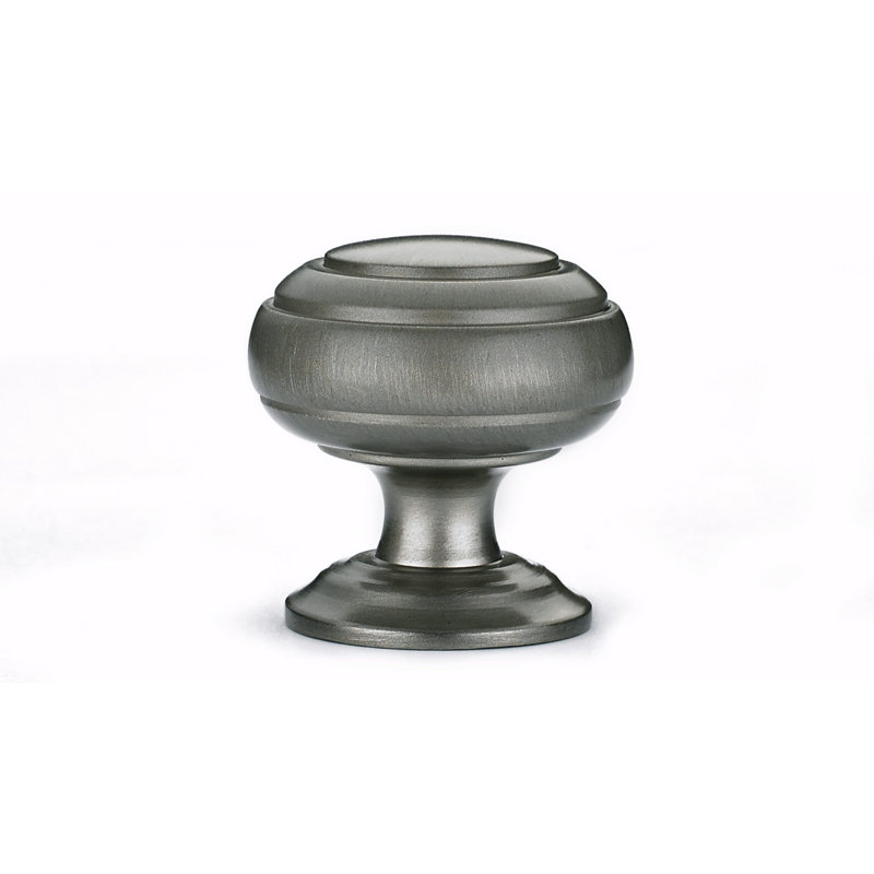Expression 1 1/4" Diameter Mushroom Knob, Brushed Nickel