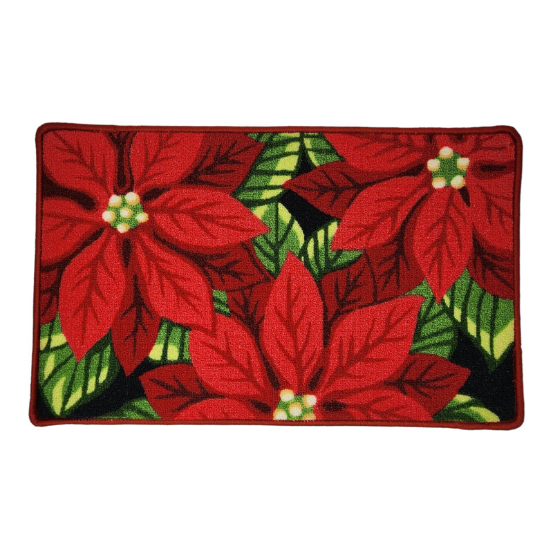 Henchy Polyester Non-Skid Kitchen Mat