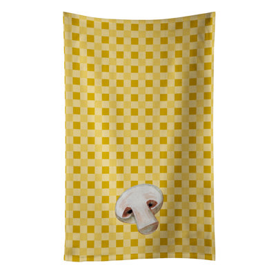 Chiffons champignon champignon sur basketweave