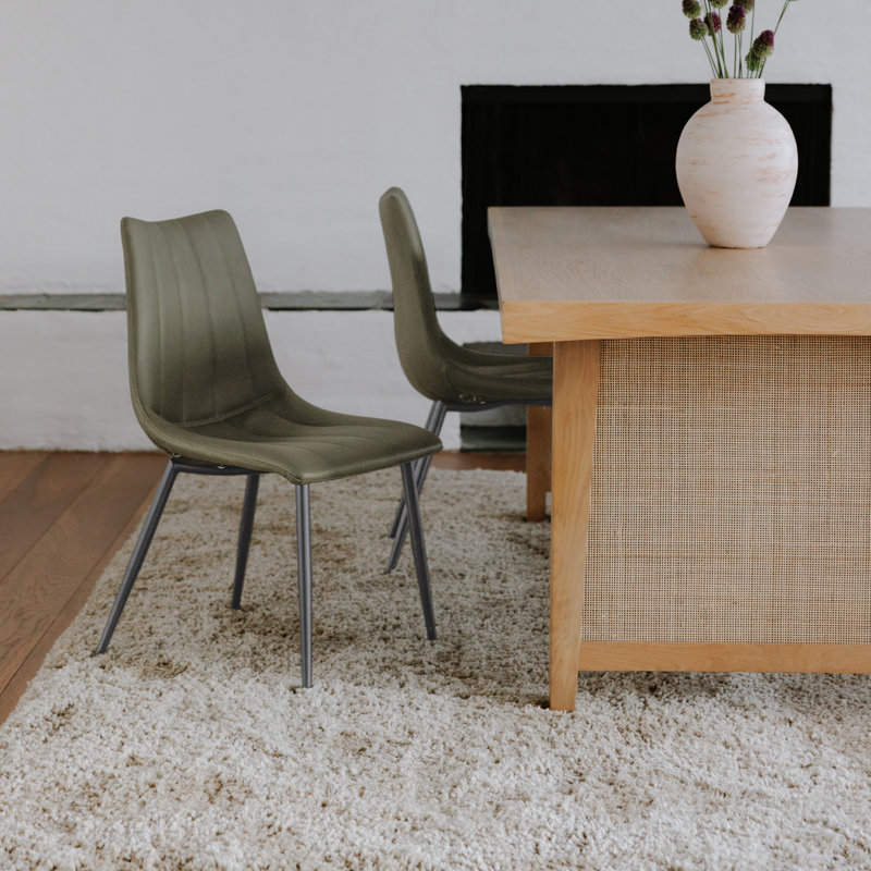 Finnigan Upholstered Dining Chair, Brown