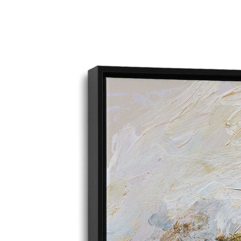 «Arise» par Kamdon Kreations, reproduction d'art, L 12 po x H 8 po, Black, Toile avec cadre