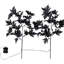 Halloween Maple Indoor/Outdoor LED Color Changing Artificial Branch, 33"H