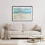 Coastal Retreat Cerulean by  - Picture Frame Painting-81113635