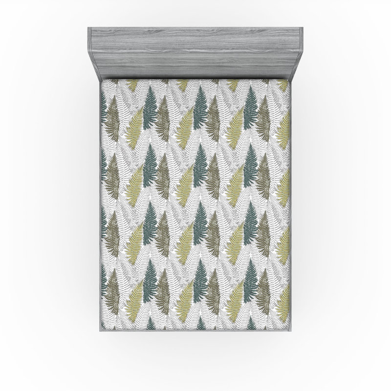 Drap-housse Ambesonne Forest, Drap-housse très grand californien