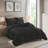 7 Piece Brushed Microfiber Plain Weave Comforter Bedding Set With Accent Pillows-117396003-117395984