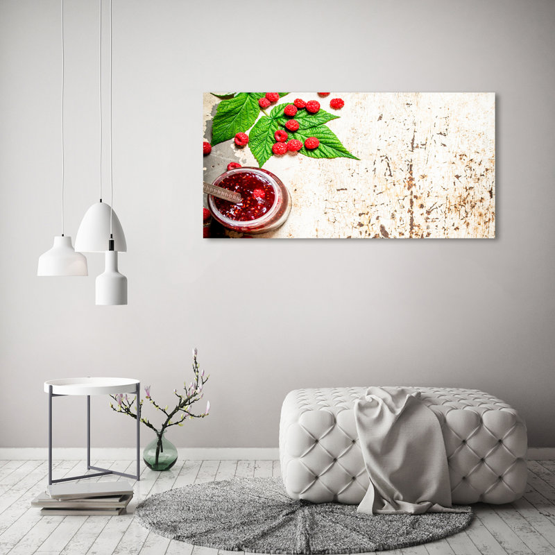 Raspberry Jam - Wrapped Canvas Print