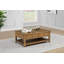 Table basse à plateau relevable mobile de 48 po Payne brun vieilli-661836905