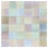 Carrelage mural mosaïque en verre carré irisé 11,73 po x 11,73 po Speckle (0,95 pi. Ca. / feuille)