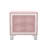 Velvet Solid Wood Nightstand-1240682474