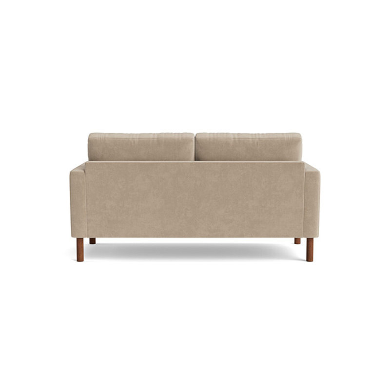 Laguna Loveseat (70"), Velvet - Beige