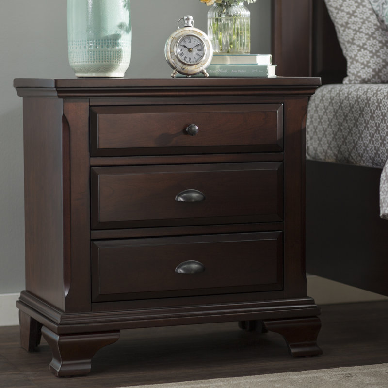 Plattsburgh 28'' W Solid Wood Nightstand