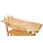 Professional Rubberwood Solid Wood Workbench-2 Drawers