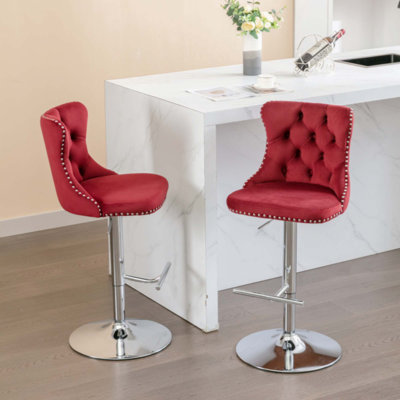 Tabouret de bar rotatif Jillayne