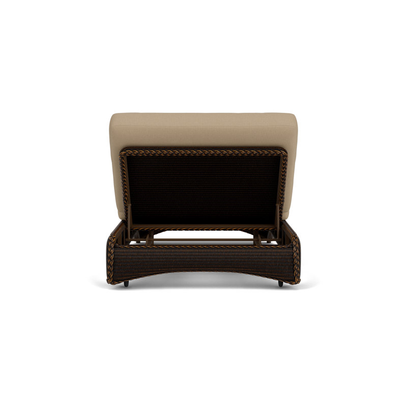 Universal Loom Accessories Outdoor Chaise Lounge, Mink, Fife Sahara