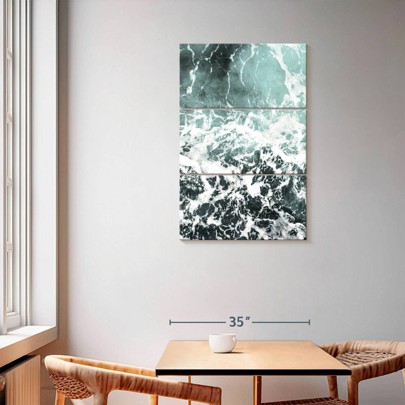 Gillard Waves, 57" H x 36" W