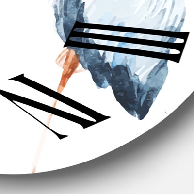 Heron Birds II - Traditional wall clock