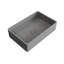 19,83 pouces de béton gris au-dessus du comptoir, esthétique et pour la salle de bain améliore la température rectangulaire avec une bonne esthétique