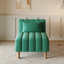 Fauteuil modulaire en velours sans accoudoirs pour salon Zoticus-242984036
