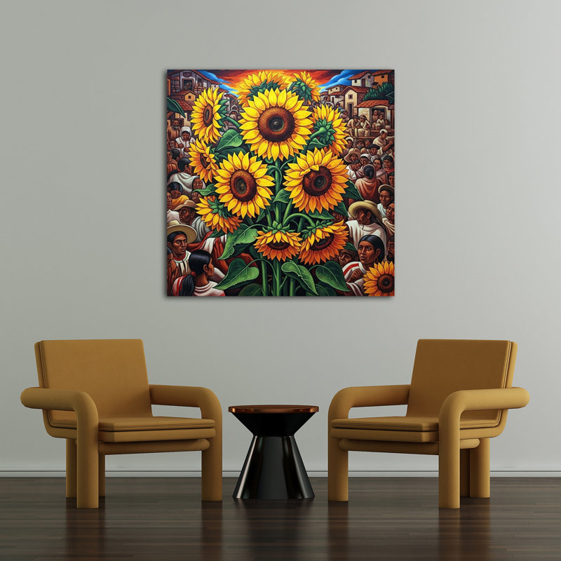 Seeds Of Unity, 36" H x 36" W