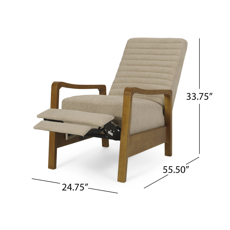 Kalstrom Recliner, Sand Polyester