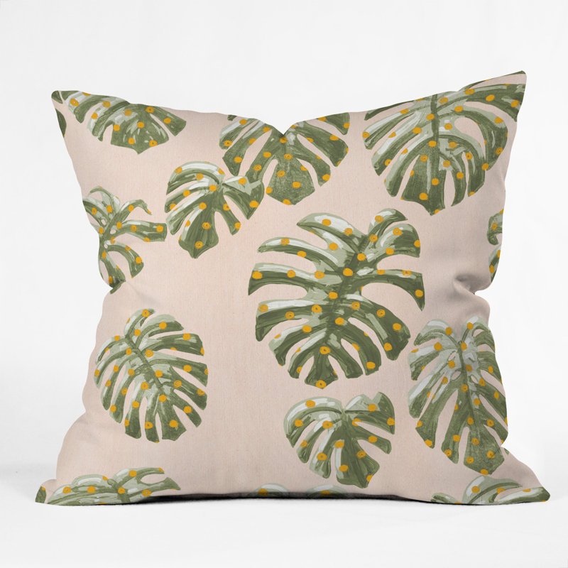 Coussin intérieur / extérieur Palm Oasis, 18 po x 18 po