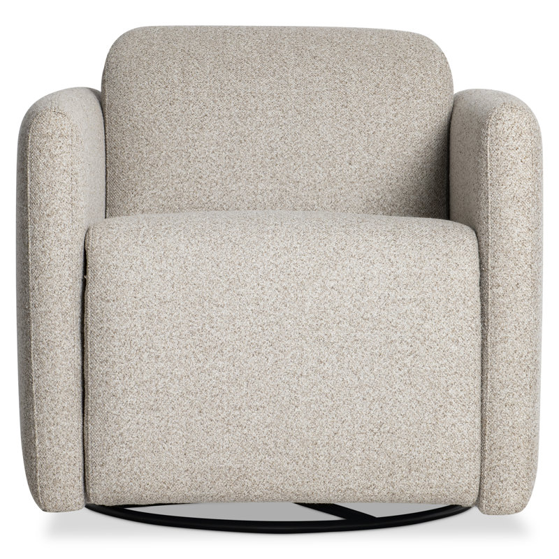 Bernhardt Livvy Fabric Power Motion Swivel Chair, Fabric