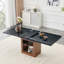 An Expandable Dining Table With Storage Space-130596234