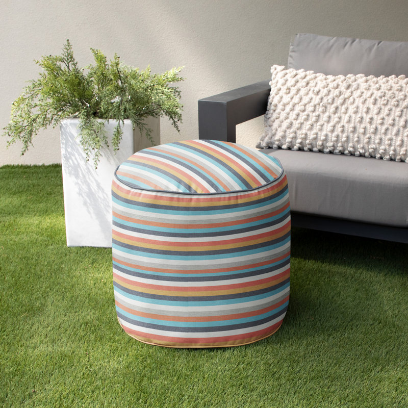 Coussin de repose-pieds d'extérieur Blais Sunbrella