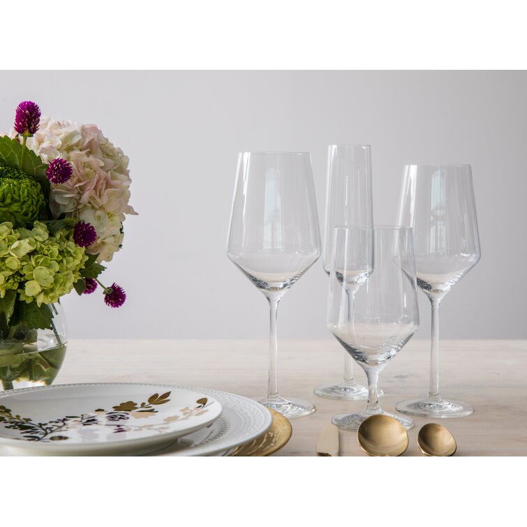 Pure Set of 4 White Wine Glasses