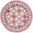 Hand Tufted Wool/Cotton Oriental Rug in Red/Pink-1607903428