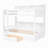 Genesy Kids Twin Bunk Bed with Trundle-1665216241