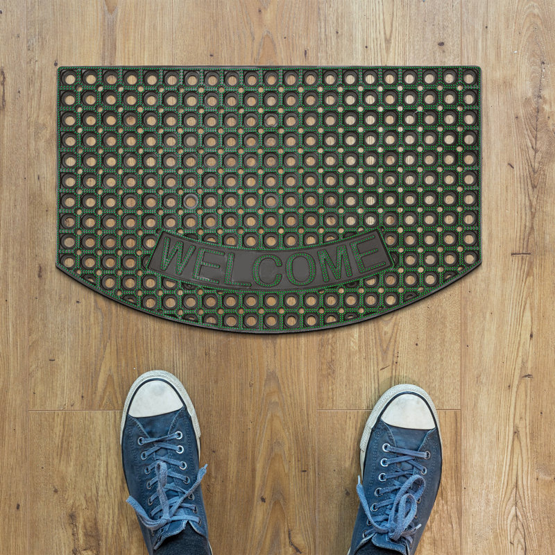 Barile Leather Non-Slip Bath Mat