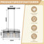 2-Light Elongated Oval Kitchen Island Pedant-441997954