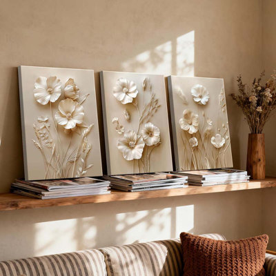 3 Piece Wrapped Canvas Print